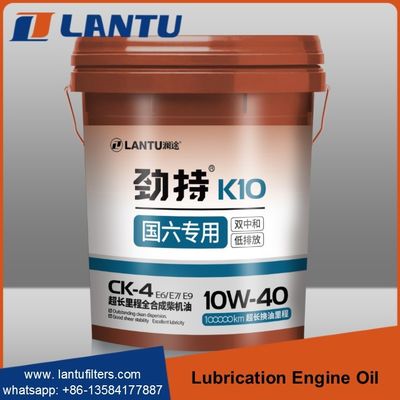 Olio sintetico pieno SAE 10W-40 del motore diesel del rifornimento della fabbrica dell'OEM dell'olio lubrificante del camion di LANTU